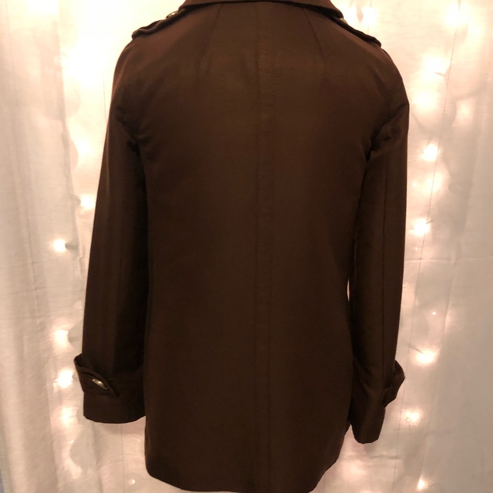 Marc Jacobs Brown Pea Coat - Picture 7 of 8
